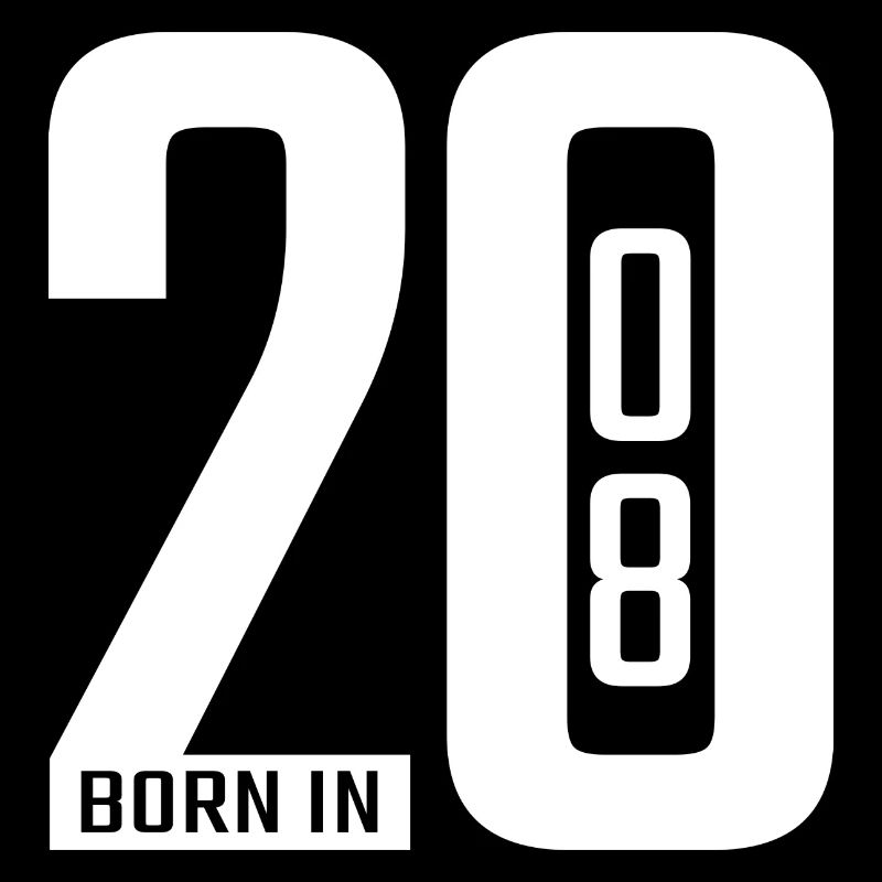 Born in 2008 white