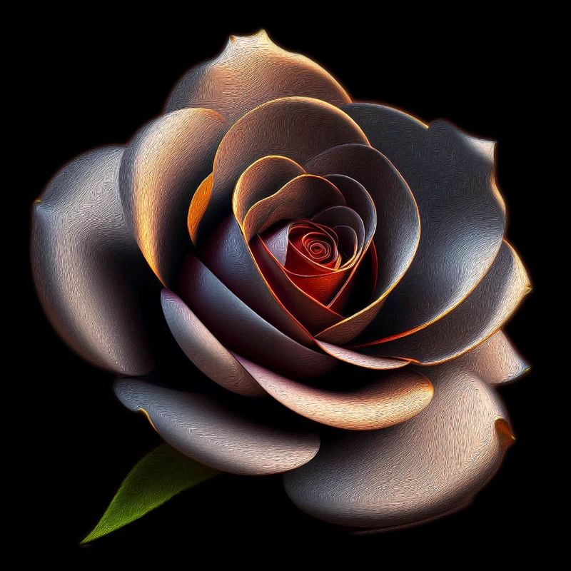 Rose noire