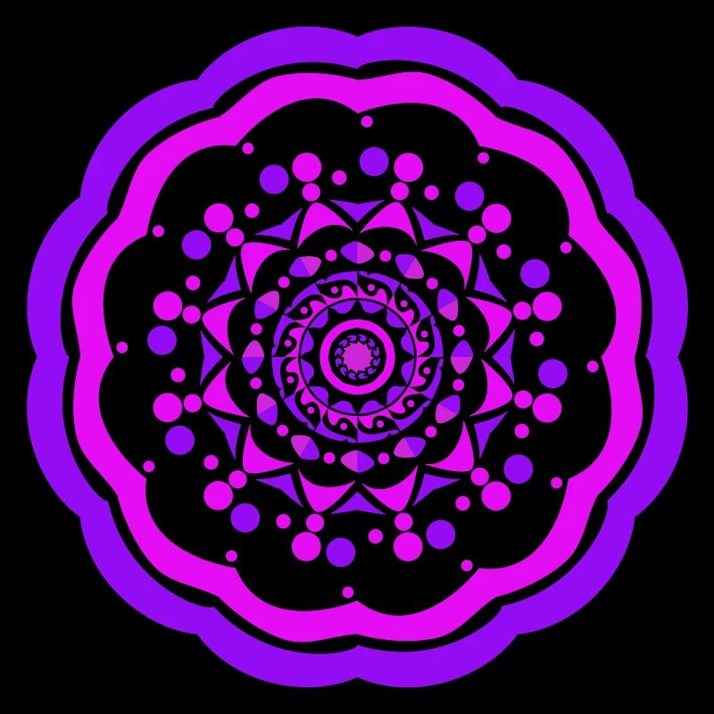 Lila Mandala