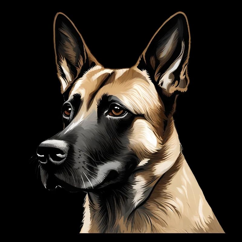 Malinois-Hund