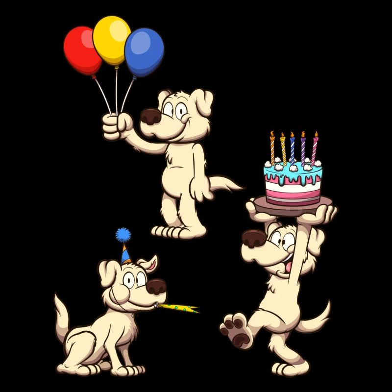 Chien d’anniversaire