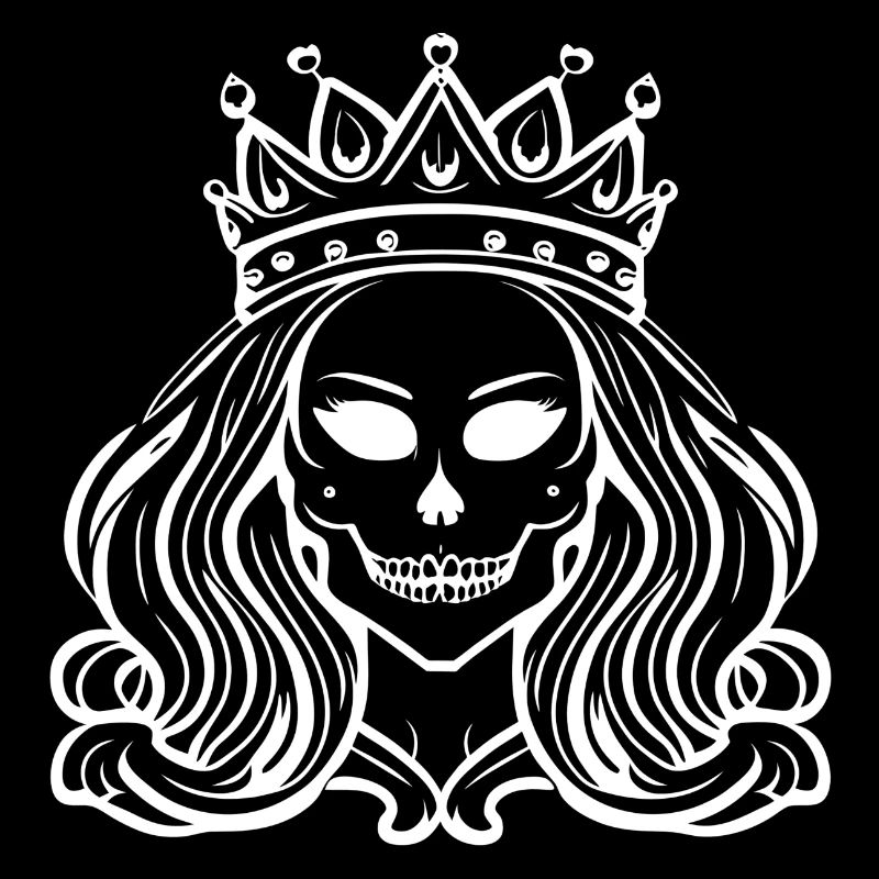 queen skull