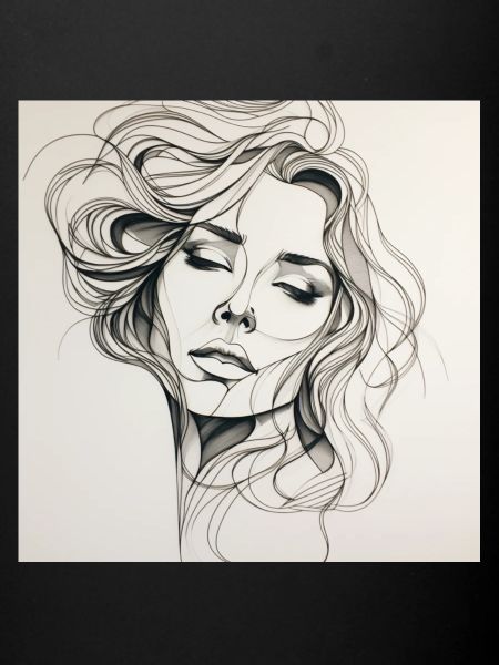 One Line Woman
