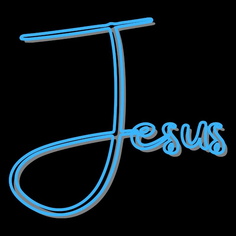 Jésus bleu