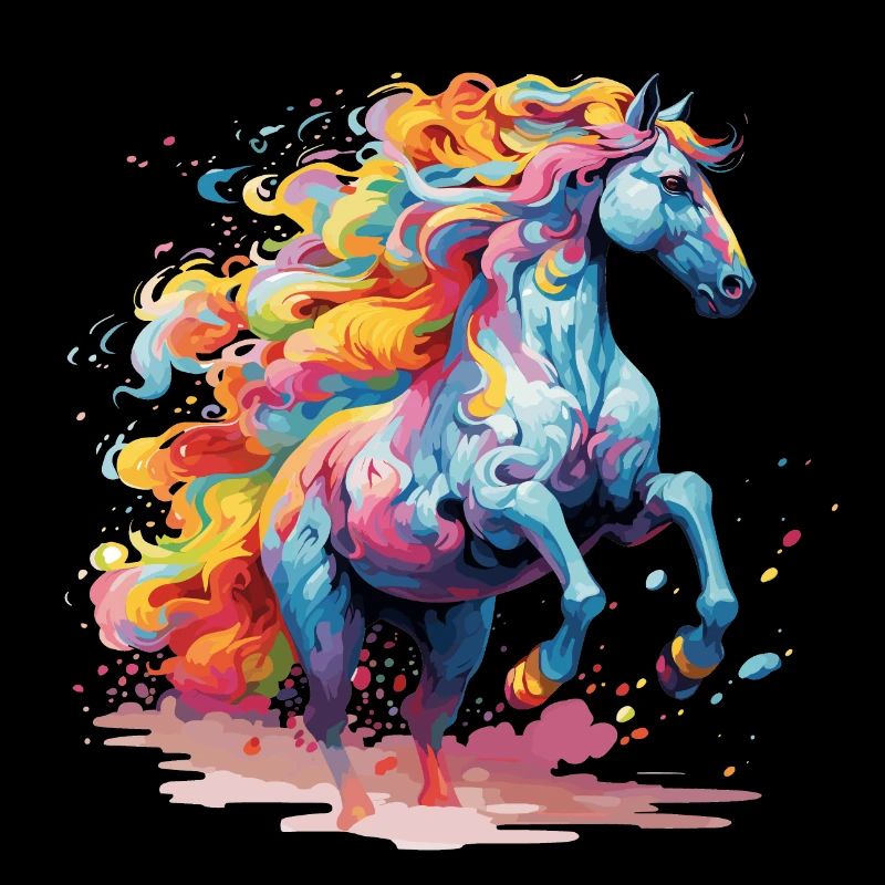 Cheval impressionnant