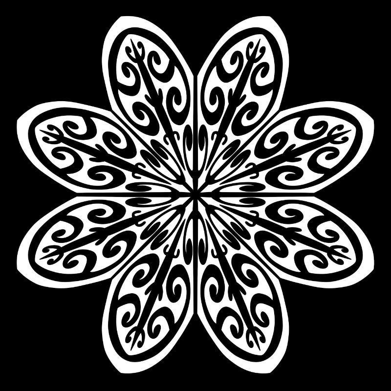 White Maori flower