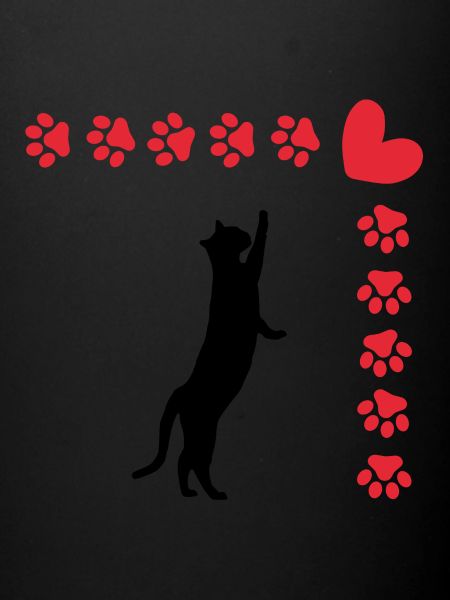 Chat d'Amour : T-shirt Tendre