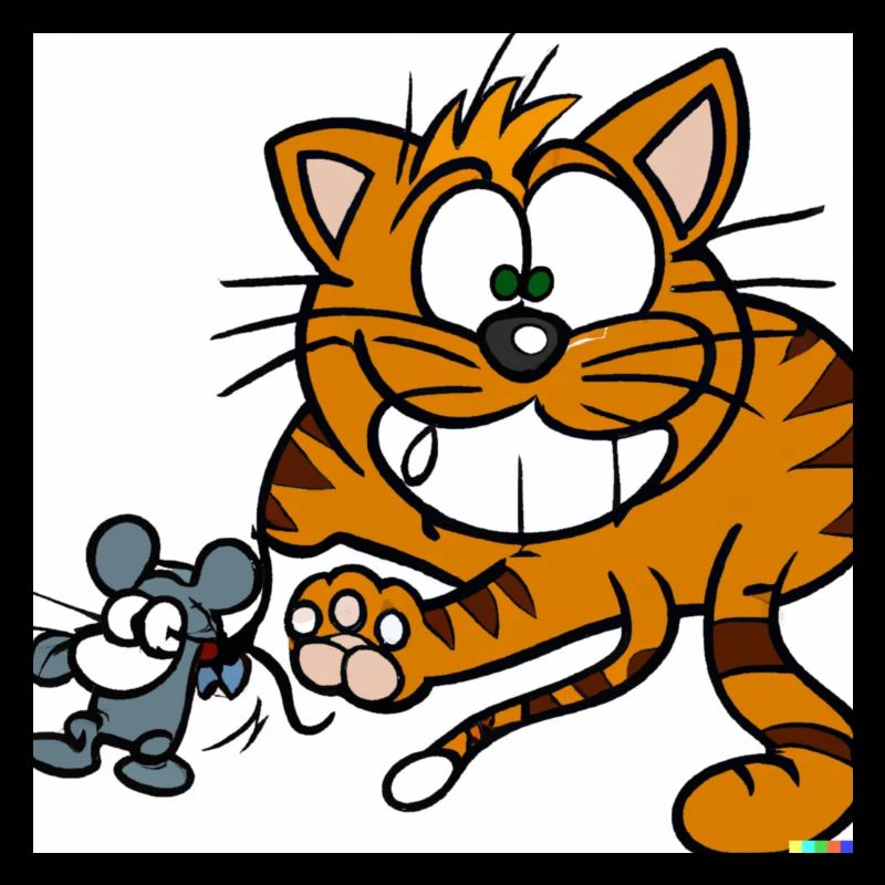 cat and mouse
