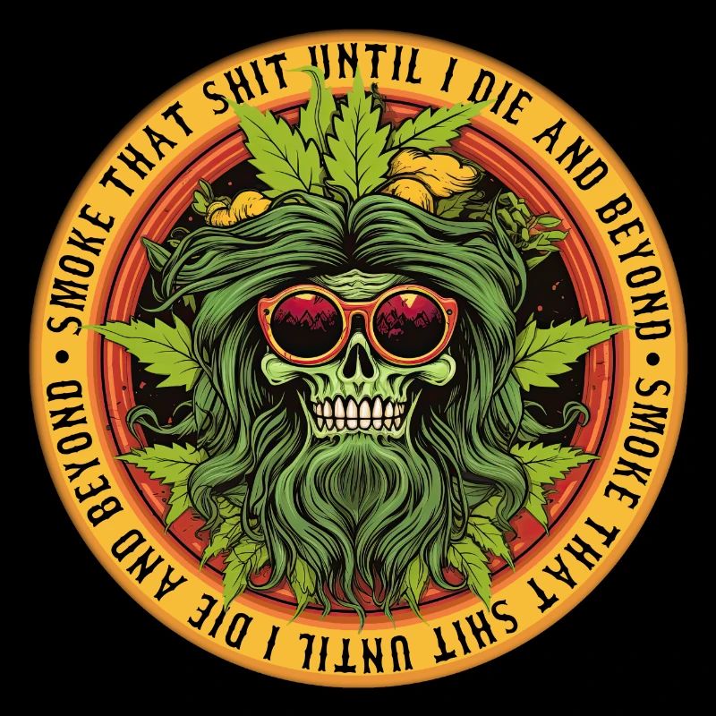 Marijuana Skull