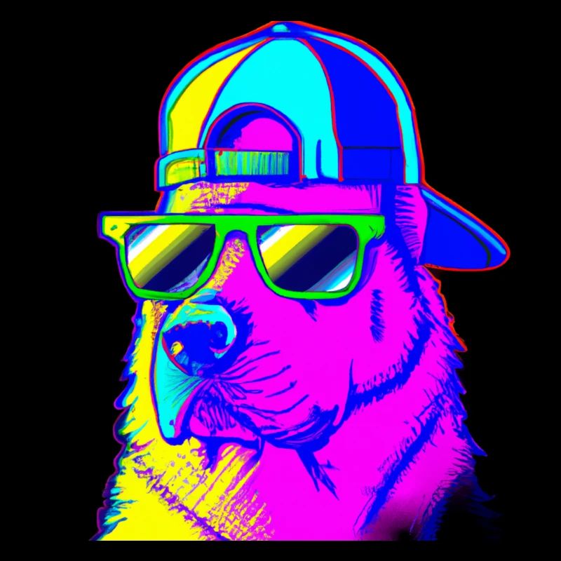 Chien cool