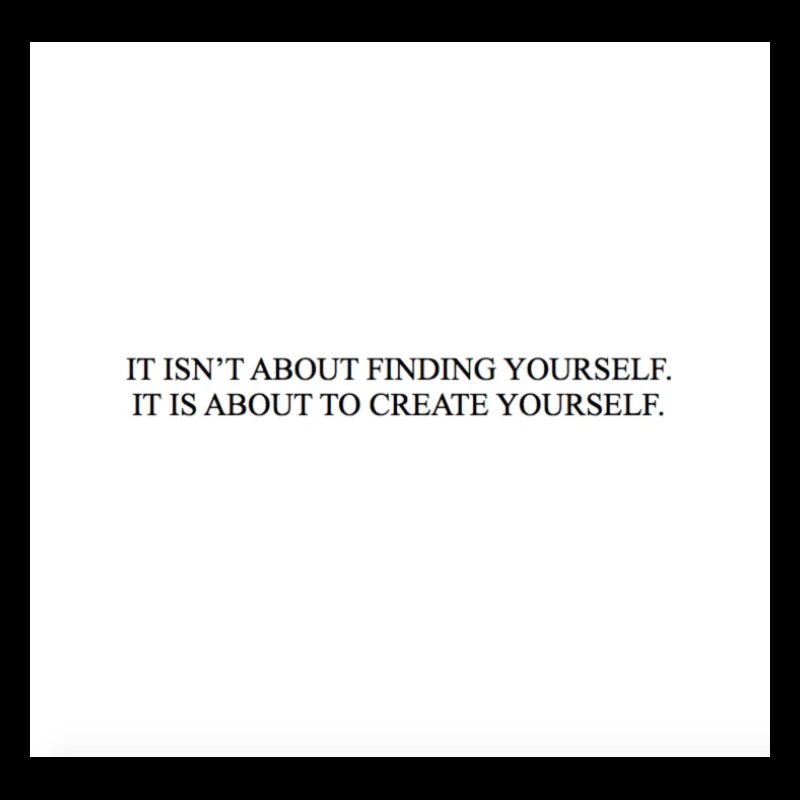 FINDING YOURSELF