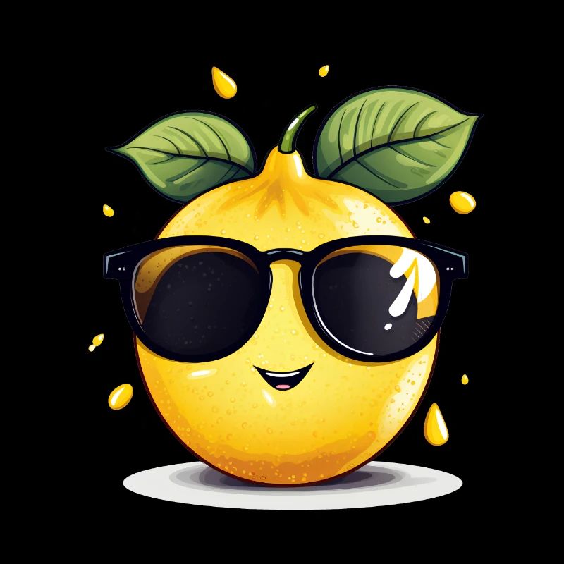 Un citron décontracté