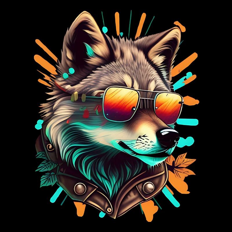 cooler Wolf
