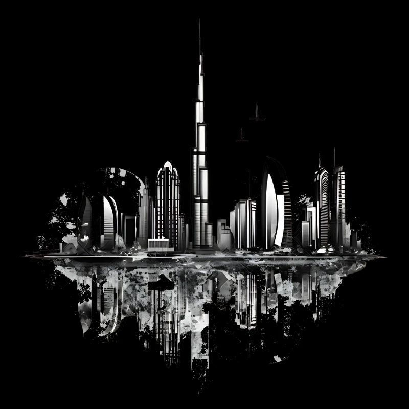 Dubai is an up-and-coming metropolis
