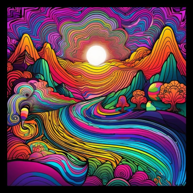 Trippy Landscape