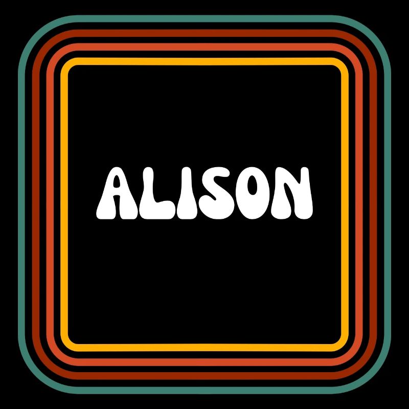 prénom rétro Alison
