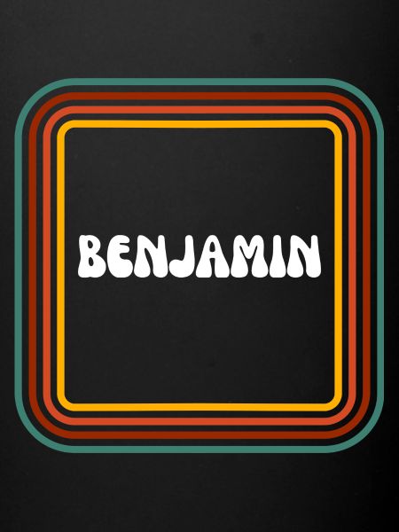 Retro name Benjamin