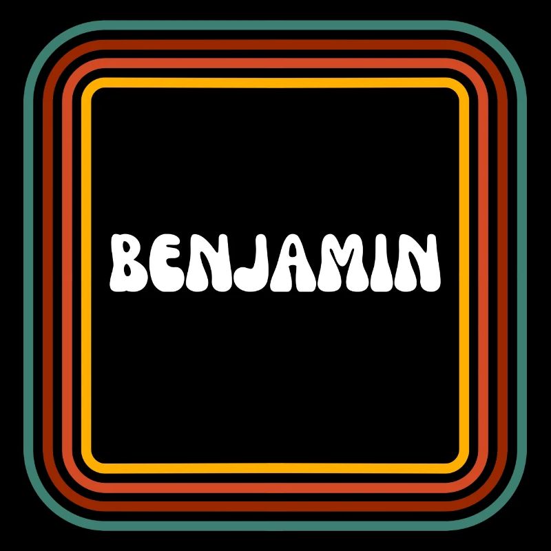 Prénom rétro Benjamin