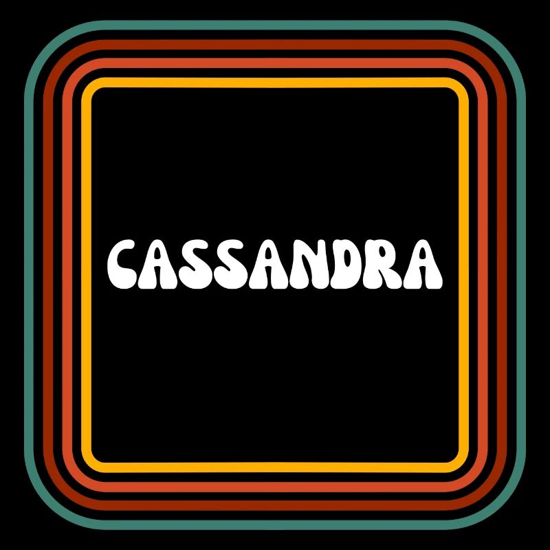 Prénom rétro cassandra