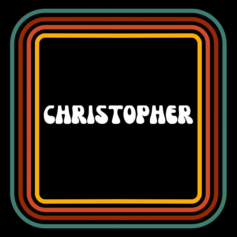 Prénom rétro Christopher
