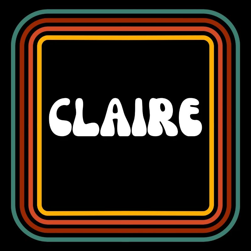 Retro-Name Claire
