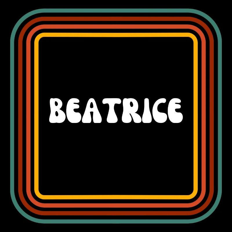 Prénom rétro Béatrice