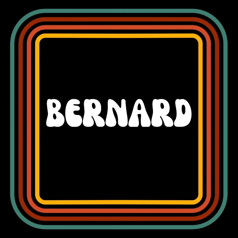 Prénom rétro Bernard
