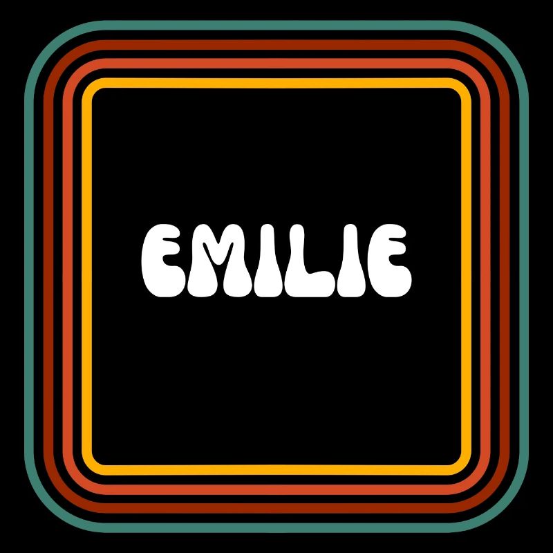 Retro-Name Emilie