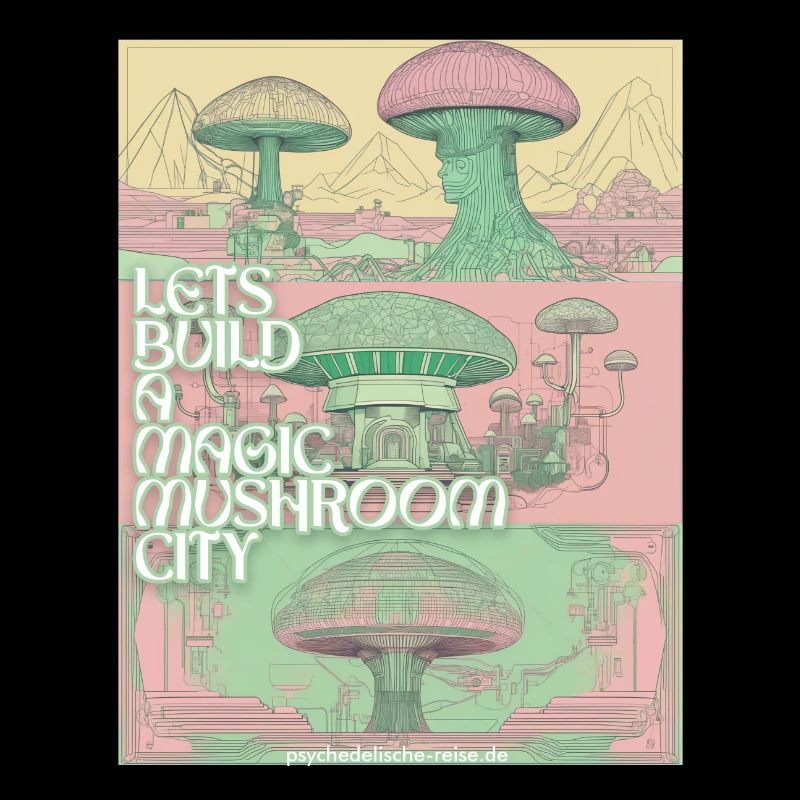 lets build a magic mushroom city
