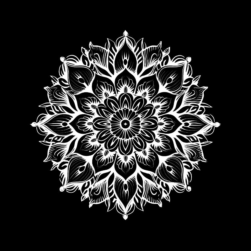 Yogi, Prana Mandala en blanc