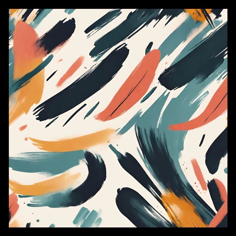 modernes Pinselstrichdesign