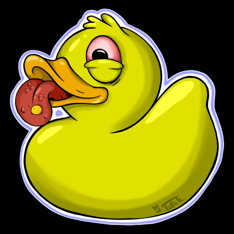 Canard en plastique
