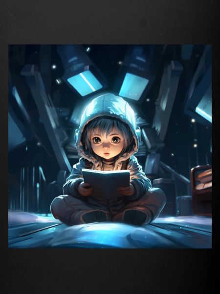 Fille Cyberpunk
