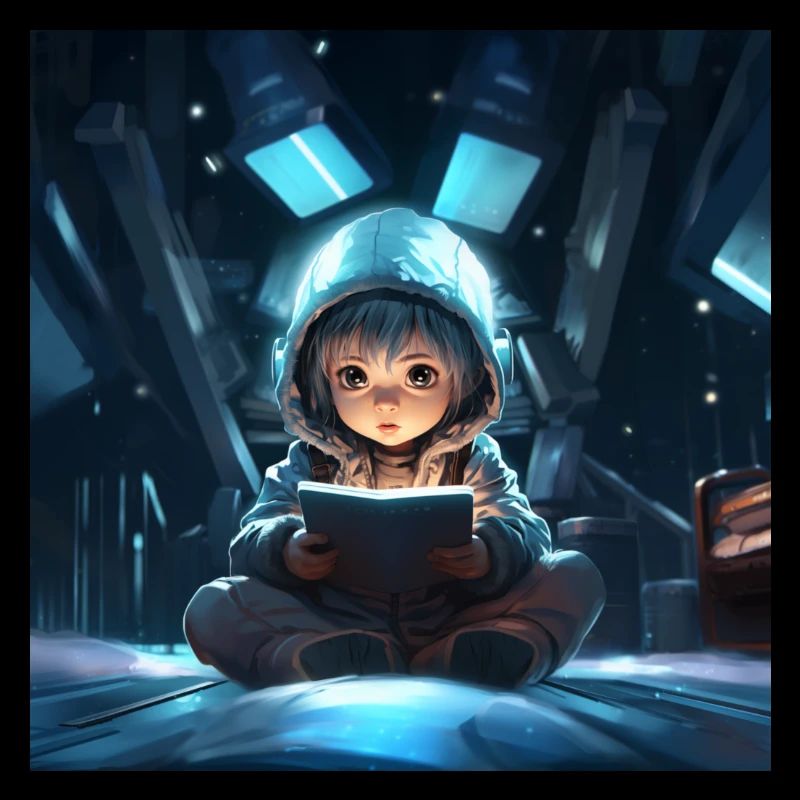 Fille Cyberpunk