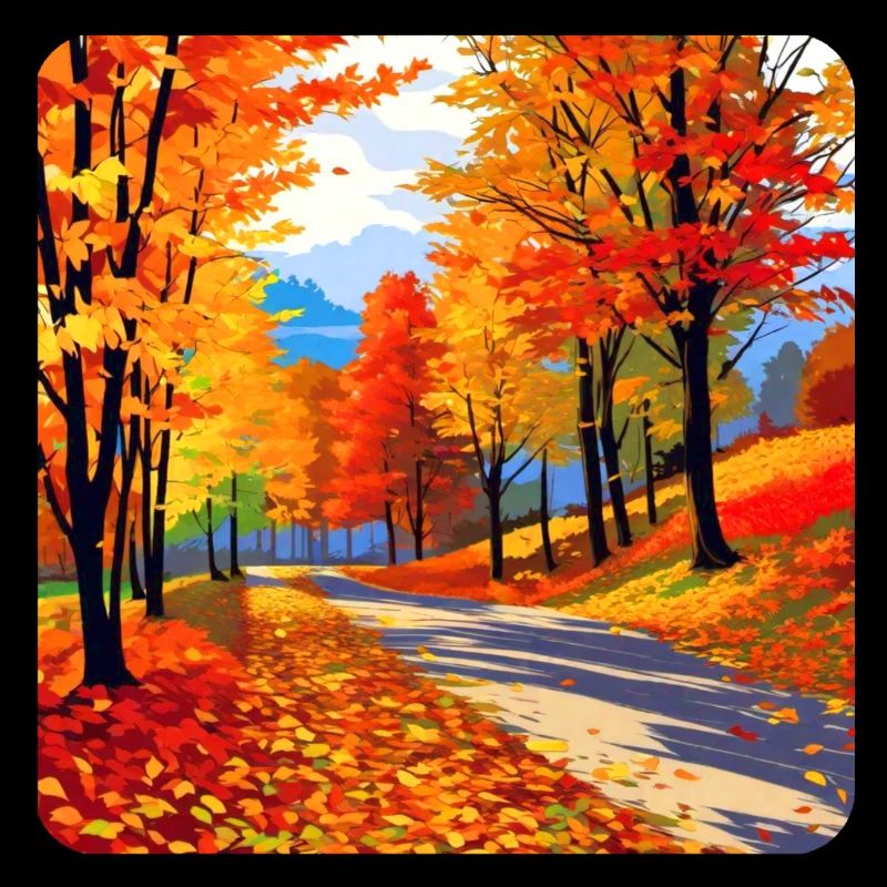 Bunte Herbstlandschaft