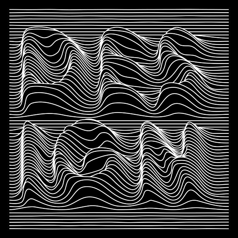 Lignes de conception ondulées