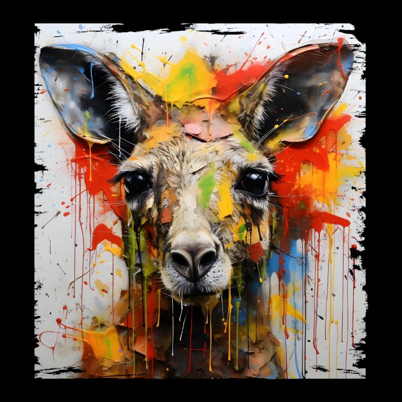 Graffiti kangourou