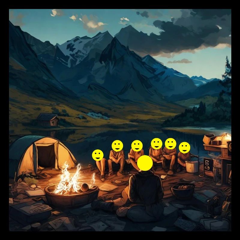 Camping Art