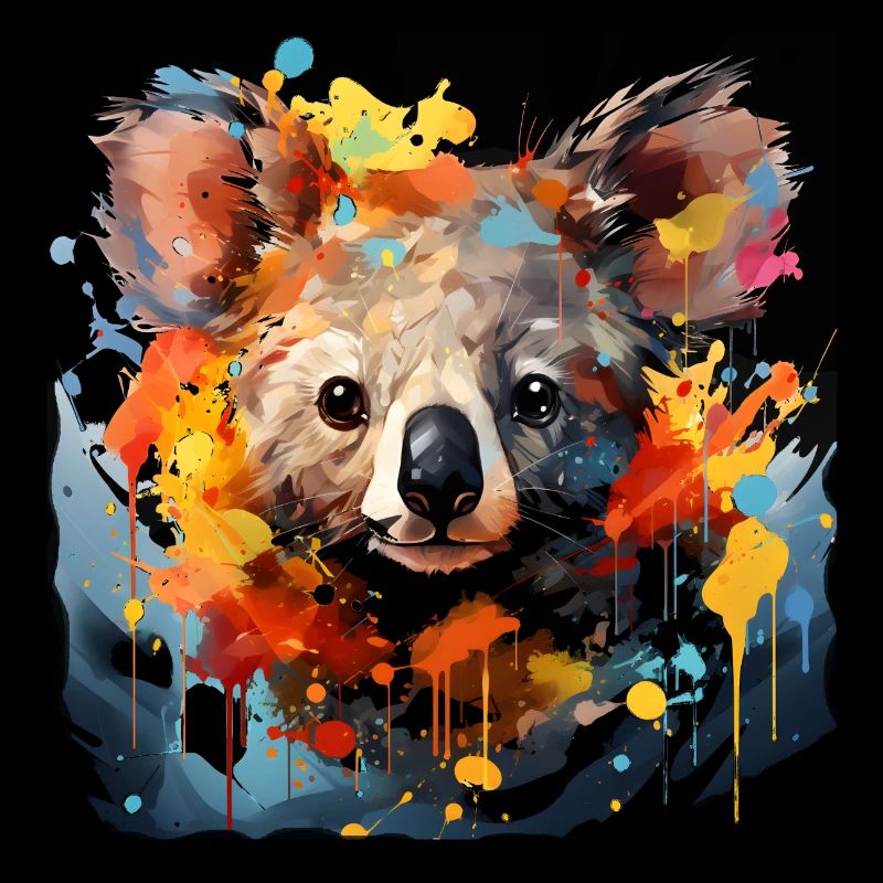 Koala Graffiti Ours
