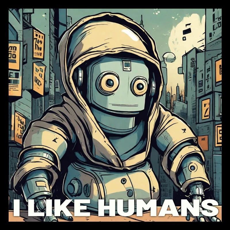 I like Humans Roboter