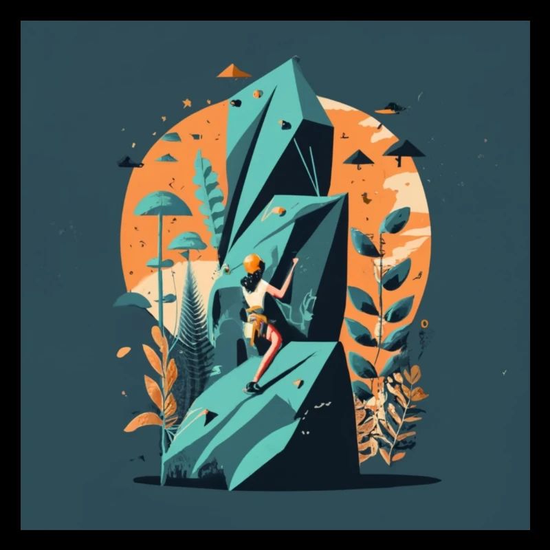 psychedelic climbing