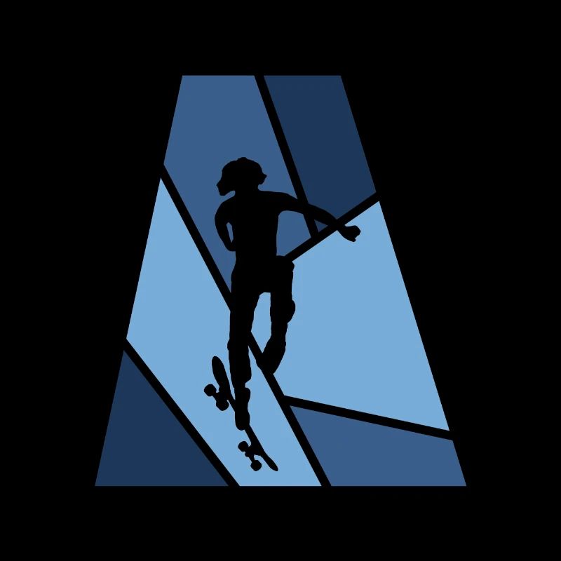 Skateboard Halfpipe w