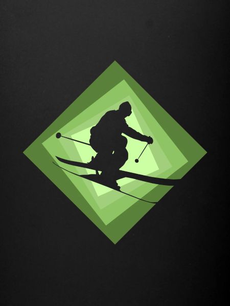 Ski freeride b