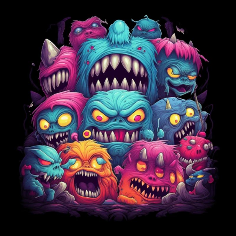 Playful Nightmares - Monsters Under the Bed