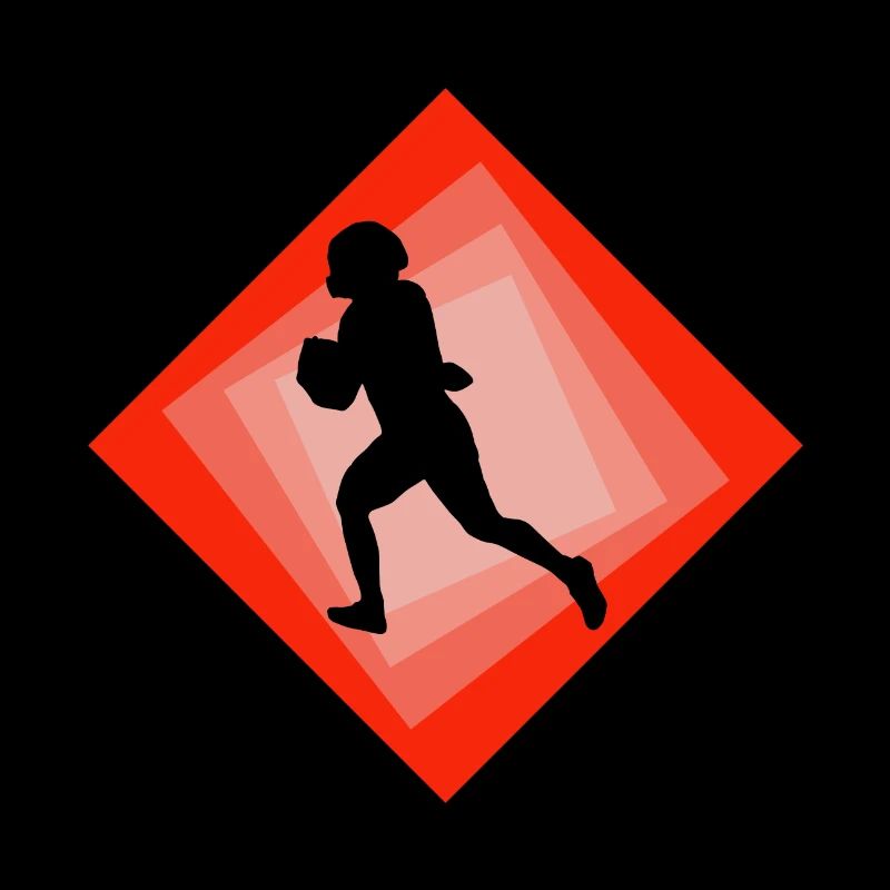 Touchdown du footballeur Gridiron