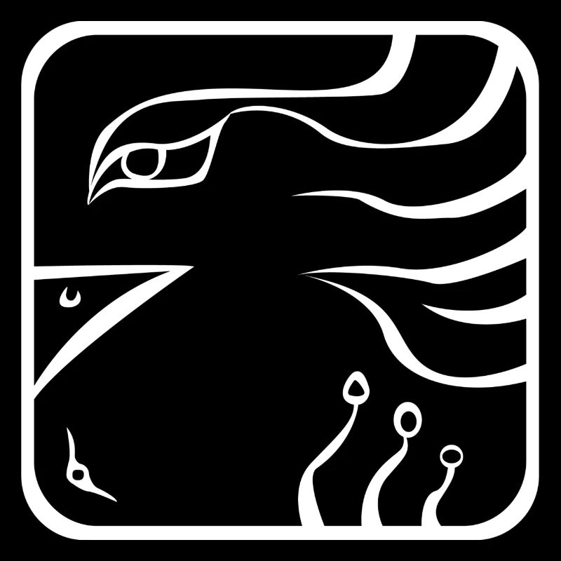 15 Kin Maya Eagle WHT