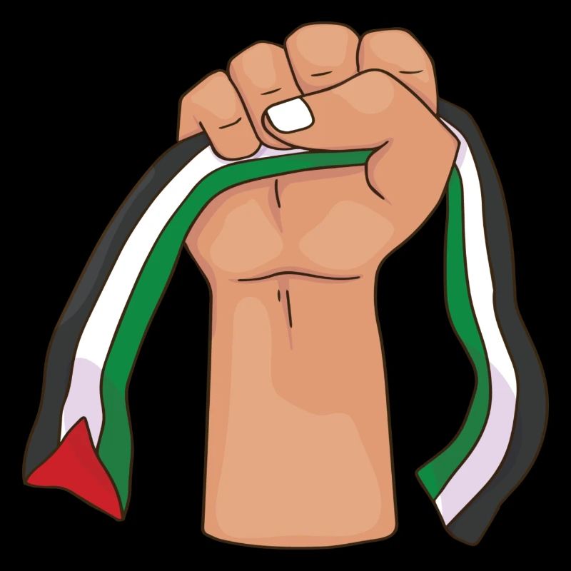 Palestine dessinée à la main