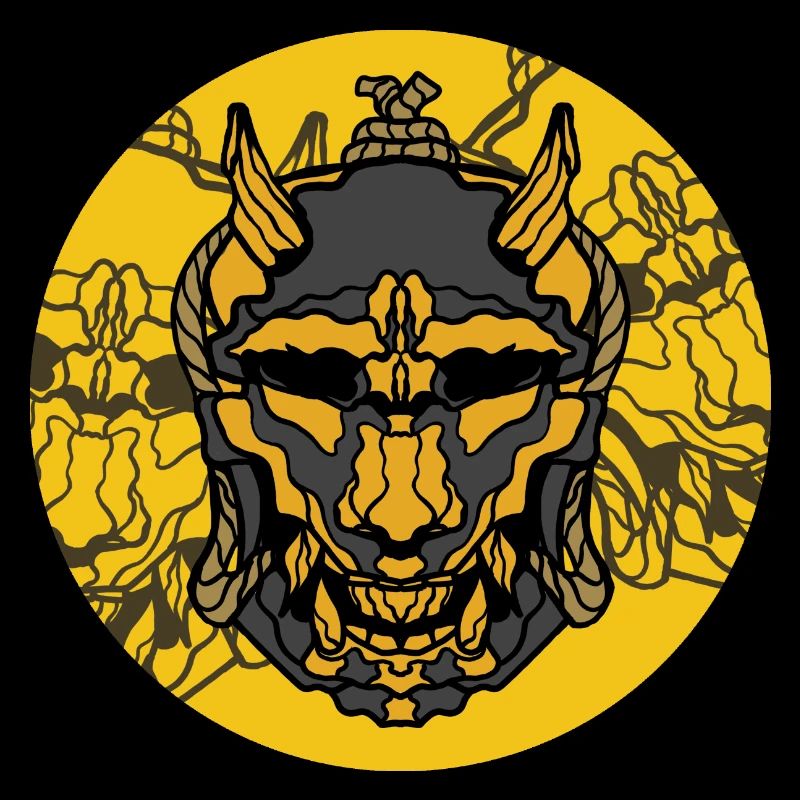 Samurai-Maske