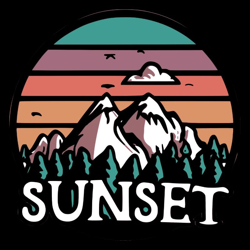 Sunset Mountains