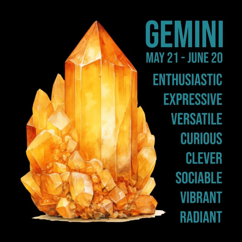 Zodiac Gemstones: Gemini, Citrine